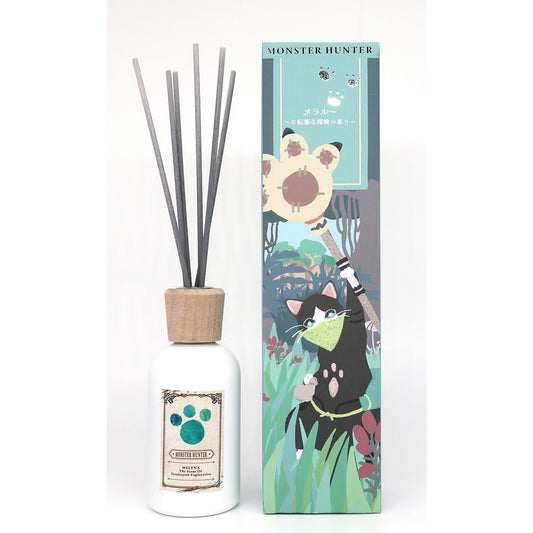 モンスターハンター リードディフューザー メラルー　～お転婆な探検の香り～