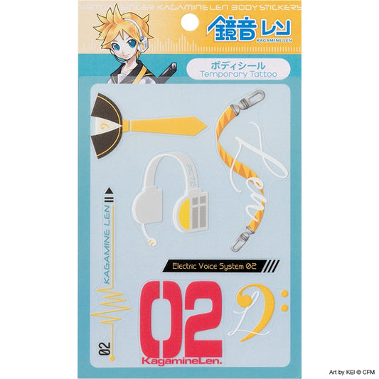 『ピアプロキャラクターズ』ボディシール 鏡音レン【ネコポス対象商品】（8月上旬お届け予定）